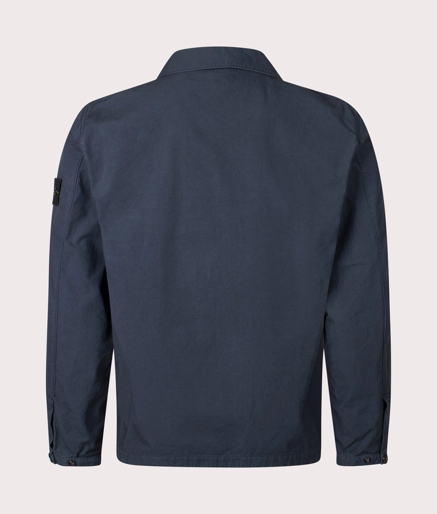 Stone Island Mens Canvas Weave Overshirt